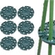 thumbnail image 1 of Advancent 6PCS Cane Grips Bamboo 12-Hole Plant Sticks Holder Vine Plant Holder para plantas trepadoras Frijoles Sweet Pea Jardín y Patio Advancent HA035228-00, 1 of 6