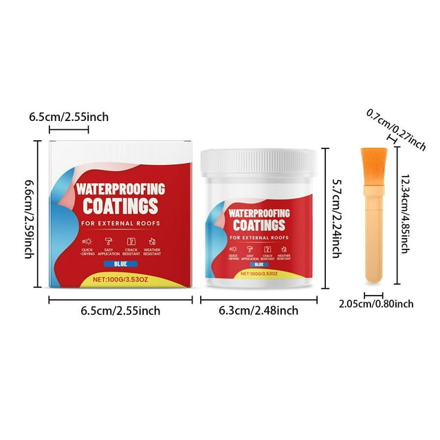 Impermeabilidad Anti-Grieta Flexible Del Recubrimiento Impermeable Del Cemento Del Polímero Amigable con el Medio Ambiente para el Metal de la Madera Del Hormigón de Cuatro Colores 100G