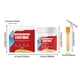 thumbnail image 2 of Recubrimiento impermeable de cemento polimérico 100g | Sellador antigrietas flexible para hormigón, madera, metal | Curado rápido multisuperficie | Resistente al agua, duradero, 4 colores, 2 of 9