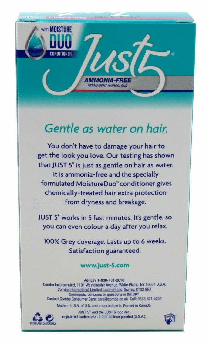 Just 5 Permanent Hair Colour Rich Auburn, [J-10] 1 ea (Pack of 3)