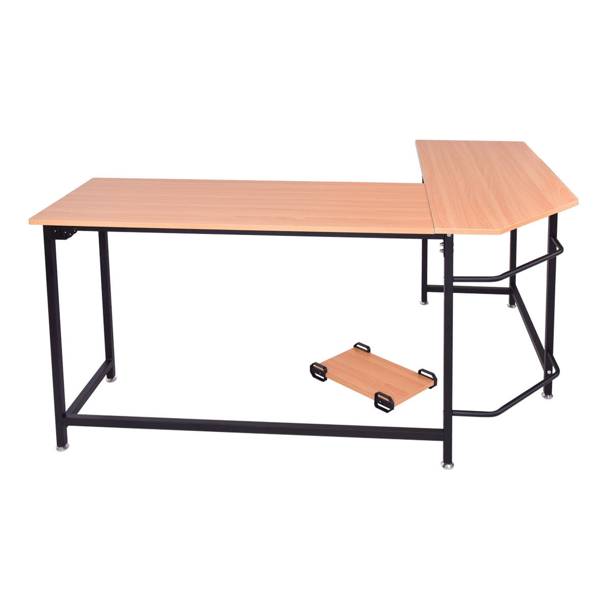 Gymax Home Office L Shaped Corner Computer Desk Pc Latop Study Table Gymax Home Office L Shaped Corner Computer Desk Pc Latop Study Table Workstation Com