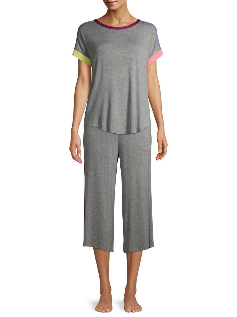 Secret Treasures Women's Plus Sleep Lounge Capri Pajama Pant with