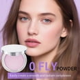 thumbnail image 4 of SharkTRUE Lavender Matte Powder Oil Control Long Lasting Waterproof/purple Pressed Powder Translucent I9m2, 4 of 8