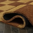 thumbnail image 4 of JONATHAN Y CocoHarbor Greet 5 x 8 Mat, Peater Classic Casual Commerical Natural Coir - Natural/Red Checker, NRF110A-5, 4 of 7