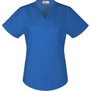 Vital Threads Women's Core Essentials Split V-Neck Scrub Top