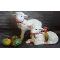 thumbnail image 2 of Polish Large Standing Easter Lamb (Baranek Wielkanocny), 7.5" High, 2 of 3