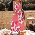 thumbnail image 2 of Leopard Print Pattern Design Sleeveless Dress Woman Fashion Long Dresses Women's Summer Suit Dress 2025, 2 of 7