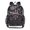 Feathers and Beads Pattern, variant on PVC Transparent Backpacks Clear Backpack for Travel and Outings Tiger Stripes Pattern