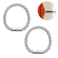 thumbnail image 2 of 2 Pcs Strong Magnetic Curtain Tiebacks Decorative Rope Holdbacks Convenient Ties Backs No Need Drilling, 2 of 9
