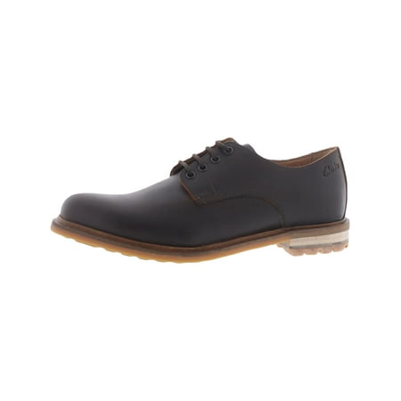 

Clarks Mens Foxwell Hall Leather Lace Up Oxfords