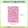 thumbnail image 2 of Golf Towels for Golf Bags For Men Women - Breast Cancer Awareness-Q 24x16in Absorbent Quick Drying Golf Towel for Cleaning Golf Ball Club Golf Bag Accessories with Carabiner, 2 of 8