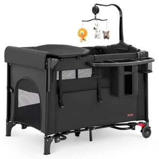 AILEEKISS 4-in-1 Portable Baby Play Yard with Changing Table for