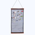 thumbnail image 4 of Storage Rack Large Capacity Jewelry Display Earrings Shape Wall 30*60Cm Hanging Mesh Fabric Hooks Jewlery Holder Racking, 4 of 5