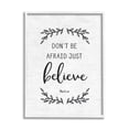 thumbnail image 5 of Stupell Industries Encouraging Scripture Verse Quote Casual Leaf Sprigs Graphic Art White Framed Art Print Wall Art, Design by Lettered and Lined, 5 of 5
