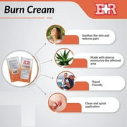 Ever Ready First Aid Antiseptic Burn Cream for Burn Pain -144 Packets