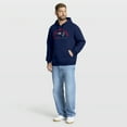 thumbnail image 3 of Men's Fanatics Navy New England Patriots Delay of Game Legacy Pullover Hoodie, 3 of 5