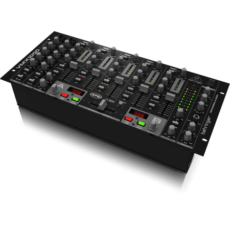 Behringer PRO MIXER VMX1000USB Professional 7-Channel Rack-Mount DJ Mixer w/ USB/Audio Interface, BPM Counter & VCA (Best Small Audio Mixer)