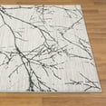 thumbnail image 4 of LUXE WEAVERS Modern Abstract Nature Cream Gray 2x3 Entryway Rug, Non-Shedding Hallway Carpet, 4 of 8