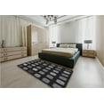 thumbnail image 4 of Ahgly Company Indoor Rectangle Patterned Midnight Gray Area Rugs, 8' x 12', 4 of 6