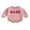Pink, variant on Bagilaanoe Newborn Baby Girl Boy Oversized Romper Sweatshirt Long Sleeve Bodysuits Letter Embroidery Pullover 6M 12M 18M 24M Infant Casual Tee Tops