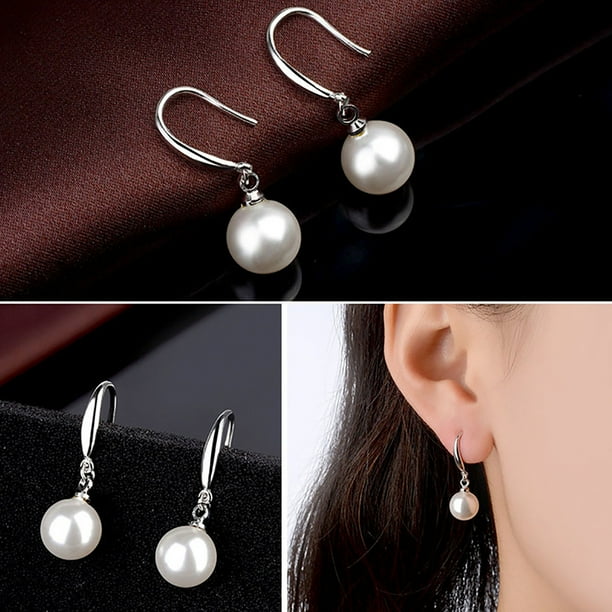 Pendientes elegantes Pendientes colgantes Elegante temperamento Damas Accesorios de fiesta colgante colgante
