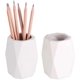 thumbnail image 1 of Silicone Pencil Holder Geometric Pen Cup For Office Desktop Stationery Organizer Makeup, 1 of 4