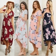 4 couleurs femmes enceintes longues Maxi robes robe de maternité photographie Photo Shoot vêtements S-XL