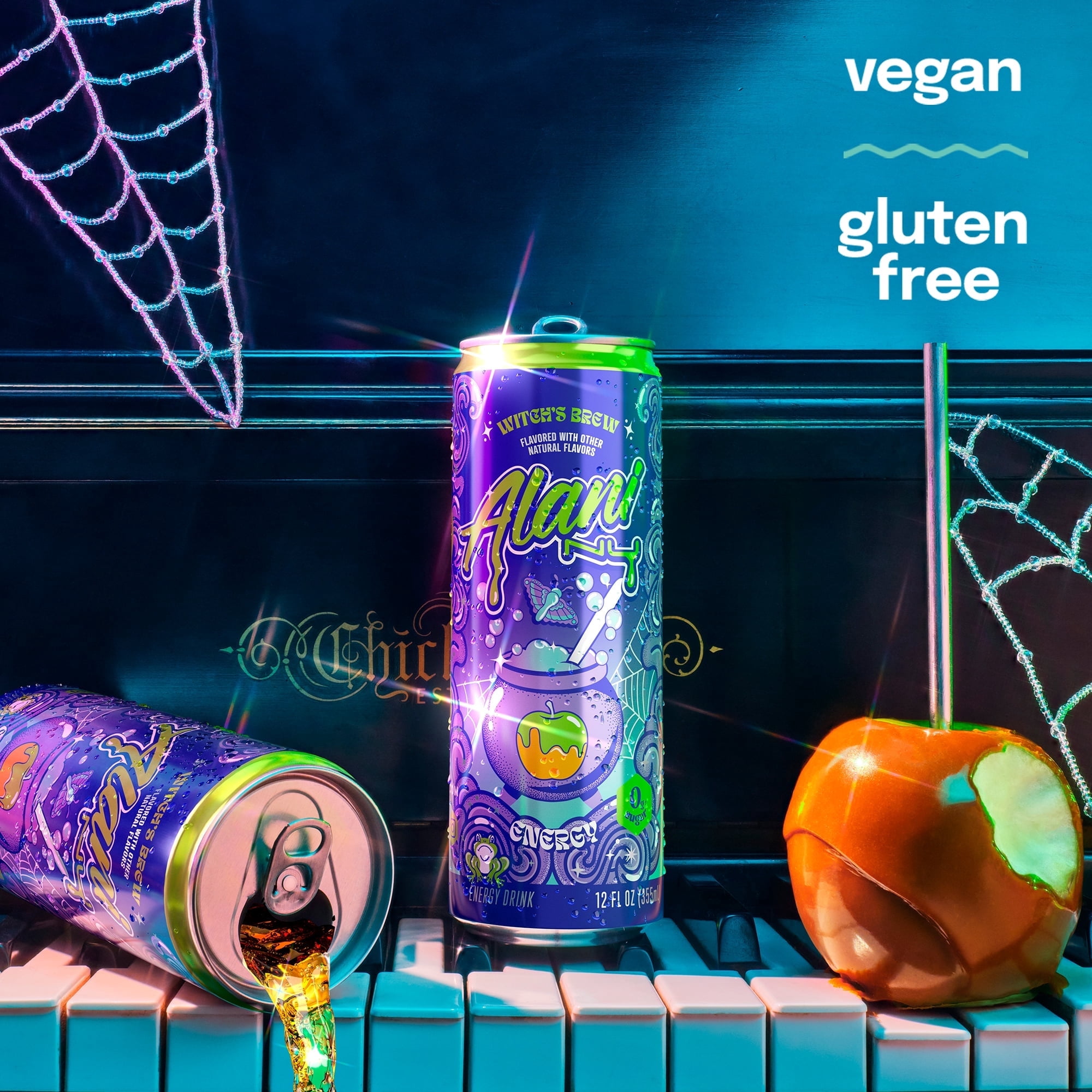 Alani Nu Sugar-Free Energy Drink, Witch's Brew 12 fl oz (2pk)