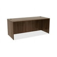 thumbnail image 4 of Lorell Essentials Series Desk 72" x 30" x 29.5"Desk, 0.1" Edge - Material: Polyvinyl Chloride (PVC) Edge, Metal - Finish: Walnut Laminate, 4 of 4