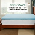 thumbnail image 6 of Dream Serenity EcoWave 4" Memory Foam Mattress Topper Twin, 6 of 7