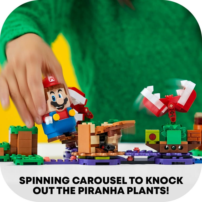 Free Shipping LEGO Super Mario Piranha Plant Puzzling Challenge Expansion Set 71382 Building Kit Unique Toy for Creative Kids 267 Pieces Walmart