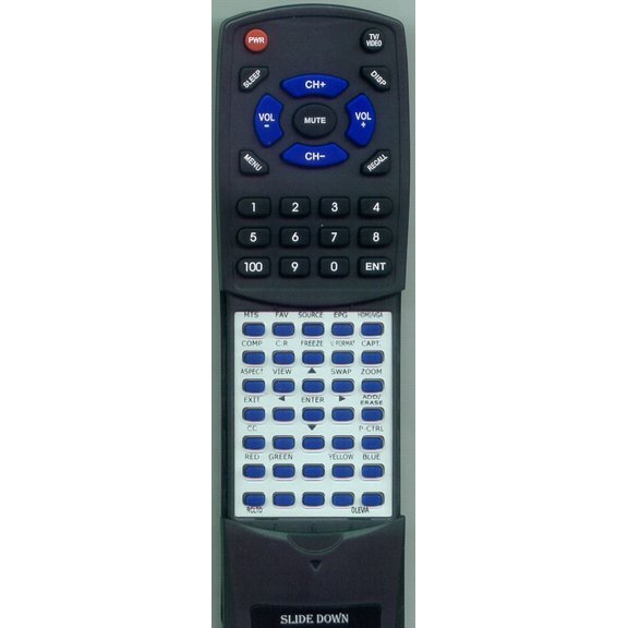 Replacement Remote for OLEVIA RC-LTD, RTRCLTD, RCLTD, LT37HVS, 540I, LT42HVI, 540B11