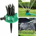 thumbnail image 4 of Arroseur de Jardin, arroseur Automatique à Plusieurs têtes à 360 ° arrosant la pelouse en Rotation，Pratique Kuyhfg Bienvenido a Kuyhfg, 4 of 4