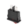 thumbnail image 4 of Interruptor de palanca mini barco interruptor de palanca rojo para barco coche marino ON/OFF AC 250V/6A 125V/10A, 2 piezas, 4 of 4