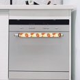 thumbnail image 4 of NETILGEN 2 Pieces Refrigerator Door Handle Covers Set for Thanksgiving Day Decor Non-Slip Kitchen Appliance Fridge Dishwashers Microwave Door Handle Covers Maple Leaf Pumpkins, 4 of 6