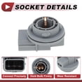 thumbnail image 4 of 1 Conector de Luz de Señal de Giro para Kia Forte 2019 2020 2021 No.92164M7000 3 Pines, 4 of 7