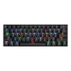 Motospeed CK62 61 Keys RGB Mechanical Keyboard USB Wired BT Dual Mode Gaming Keyboard Black with OUTEMU Red Switches