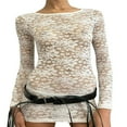 thumbnail image 1 of Robe de Soirée pour Femmes avec Motif Transparent en Dentelle, 1 of 9