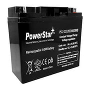 12V 22Ah UPS Battery Replaces 20Ah Ritar RT12200, RT 12200 by PowerStar