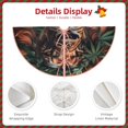 thumbnail image 3 of Disketp Lion Forest Crown Christmas Tree Skirt, Christmas Tree Decorations, Christmas Decor, Tree Mat Decoration(30-48IN)-30", 3 of 6