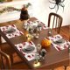 thumbnail image 4 of Xihbxyly Mantel Individual de Halloween, Diseño de Grafiti, Aislamiento Térmico, Material de Lino, Decoración de Mesa para El Hogar, Fácil de Limpiar, Elegante Decoración de Comedor, Versátil para Fi, 4 of 6