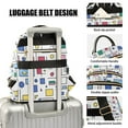thumbnail image 3 of FORMRS Mini Backpack Purse for Women Travel Daypack Casual Shoulder Bag, Colorful Cartoon Graphic, 3 of 7