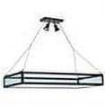 thumbnail image 2 of Meyda Tiffany 109699 49" L Glass Tray Oblong Inverted Semi-Flush Ceiling Fixture - Grey, 2 of 2