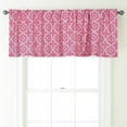 thumbnail image 2 of Nanshing Alex Rod Pocket Printed Curtain Valance, Turquoise, 54" x 18", 2 of 5
