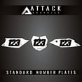 thumbnail image 2 of Attack Graphics Number Plate Backgrounds for KTM 150 SX 2013, 2 of 2