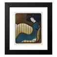 thumbnail image 2 of William Ely Hill 12x14 Black Modern Framed Museum Art Print Titled - Why Worry About ‘Mona Lisa’ (1911), 2 of 5