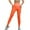 Orange-07, variant on Full Length Athletic Leggings - Kids High Waist Lounge Pants Active Dance Running Yoga Tights