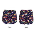 thumbnail image 3 of KLL cute animals Pattern Shorts Women,Athletic Shorts High Waisted Running Shorts Pocket Sporty Short Gym Elastic Workout Shorts-Medium, 3 of 7