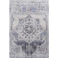 thumbnail image 2 of Loom & 8x10 Cream/blue Medallion Area Rug, Non-shedding, Stain-, Fits Multiple Room Decor Styles Stain , Improves Of Living Bedroom Dining Home Office, 2 of 2