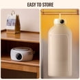 thumbnail image 3 of KFFKFF Compact Garment Dryer, Includes Drying Bag, PTC Heat Technology & LED Screen, Collapsible Small Dryer with 5-Hour Timer, Ideal for Small Spaces, RVs, Dorms, 600W, Beige, 3 of 9